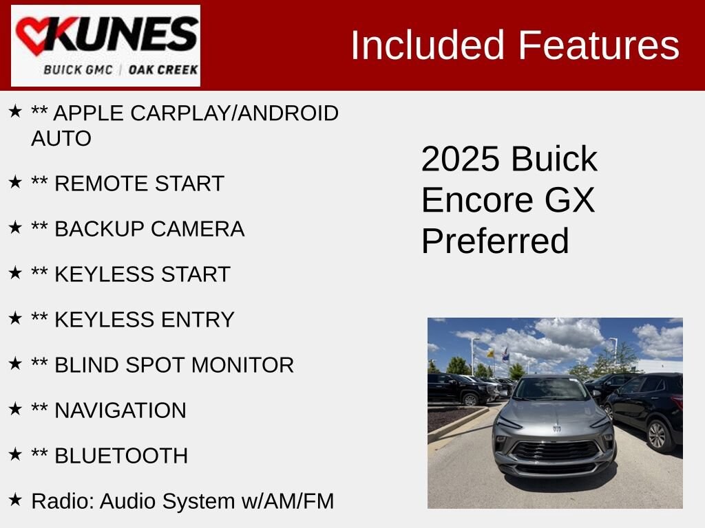 Used 2025 Buick Encore GX Preferred SUV