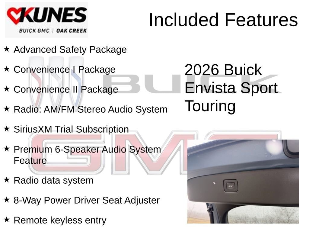 New 2026 Buick Envista Sport Touring SUV