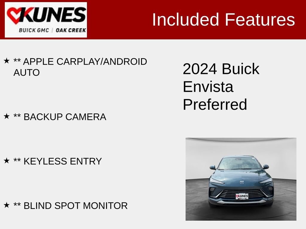 Used 2024 Buick Envista Preferred SUV