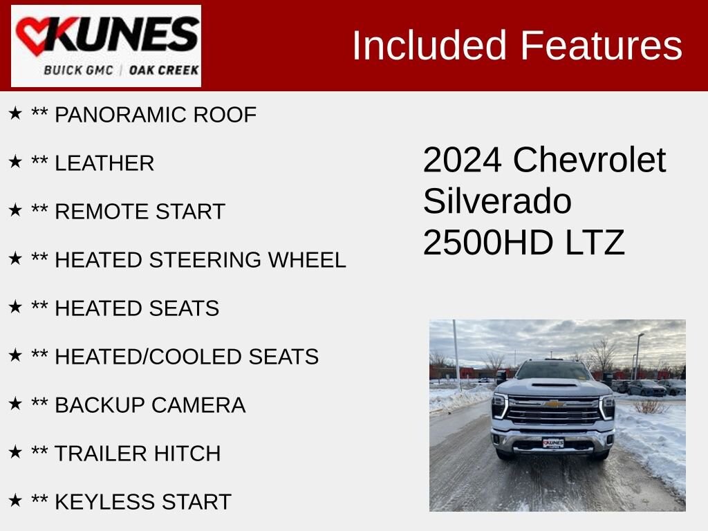 Used 2024 Chevrolet Silverado 2500 HD LTZ Truck Crew Cab