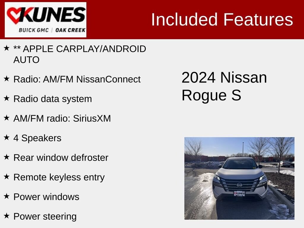 Used 2024 Nissan Rogue S SUV