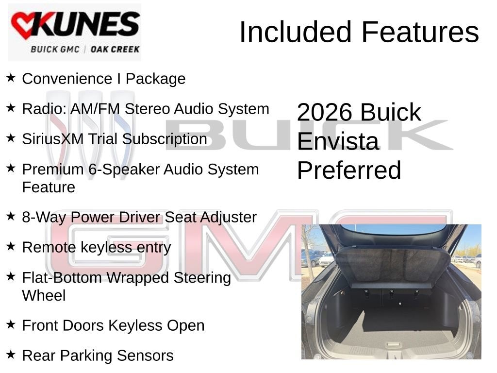 New 2026 Buick Envista Preferred SUV