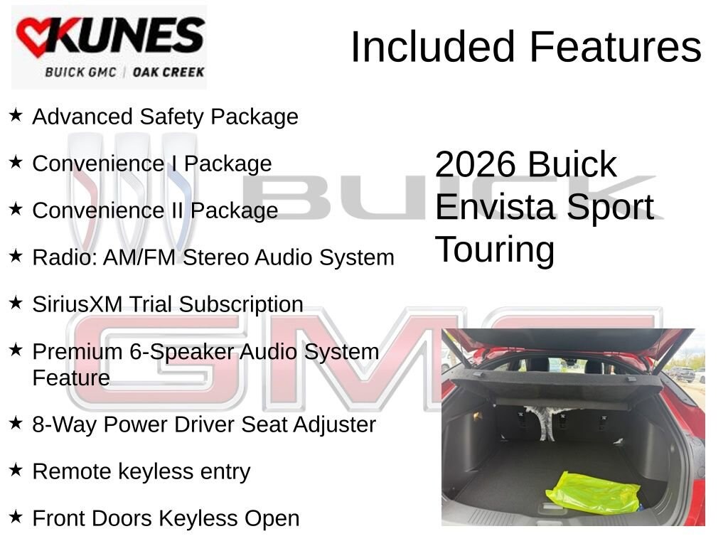 New 2026 Buick Envista Sport Touring SUV