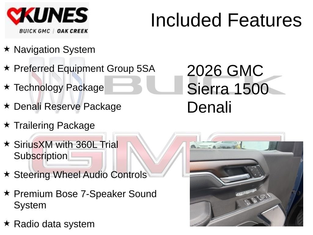 New 2026 GMC Sierra 1500 Denali Truck