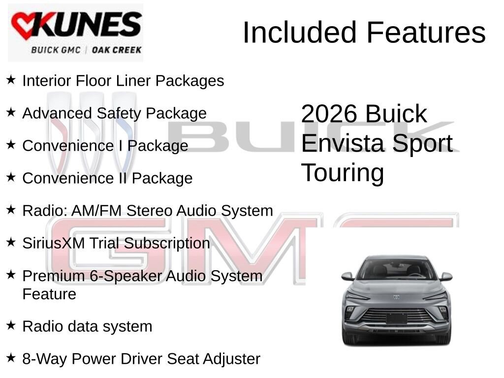 New 2026 Buick Envista Sport Touring SUV