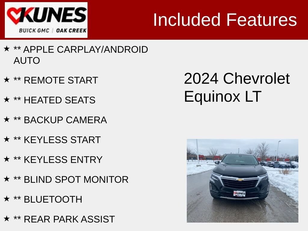 Used 2024 Chevrolet Equinox LT w/1LT SUV