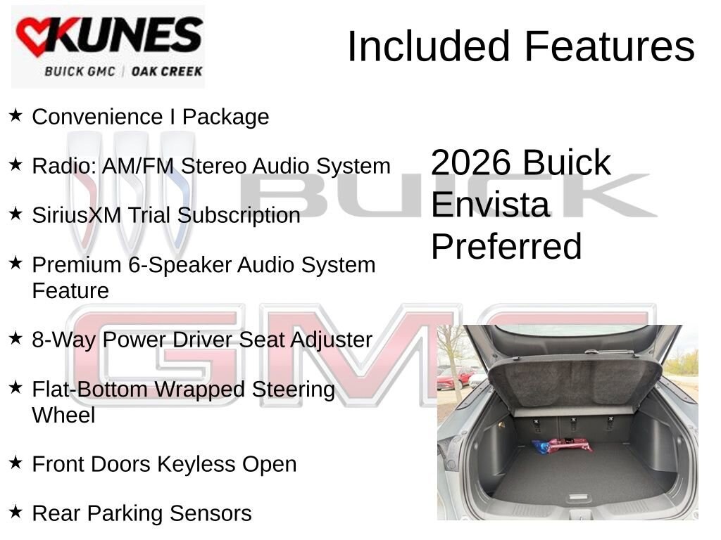 New 2026 Buick Envista Preferred SUV