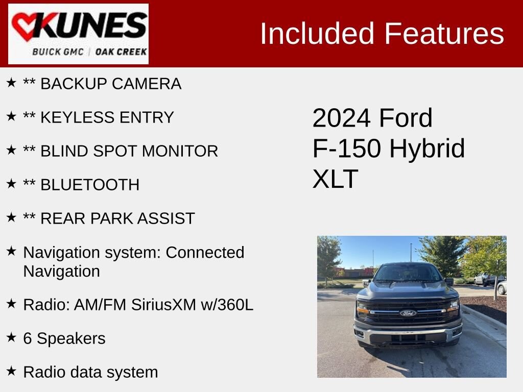 Used 2024 Ford F-150 XLT Truck SuperCrew Cab