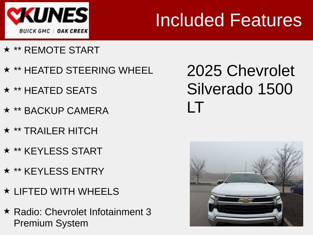 Used 2025 Chevrolet Silverado 1500 LT w/1LT Truck Crew Cab