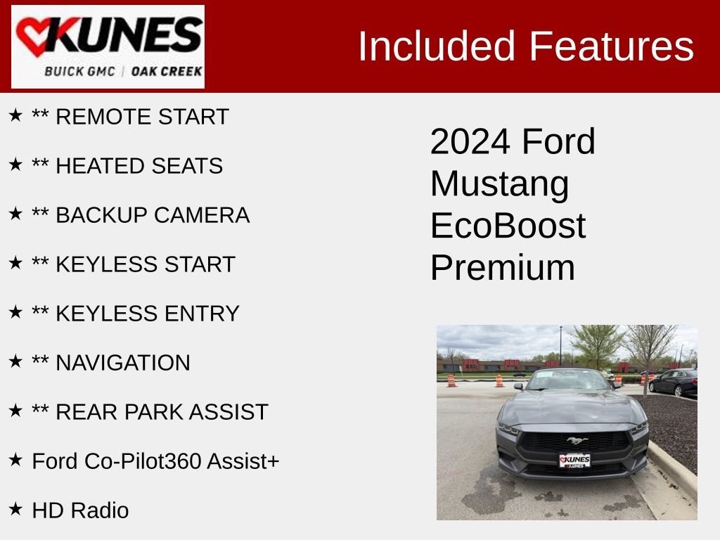 Used 2024 Ford Mustang Convertible