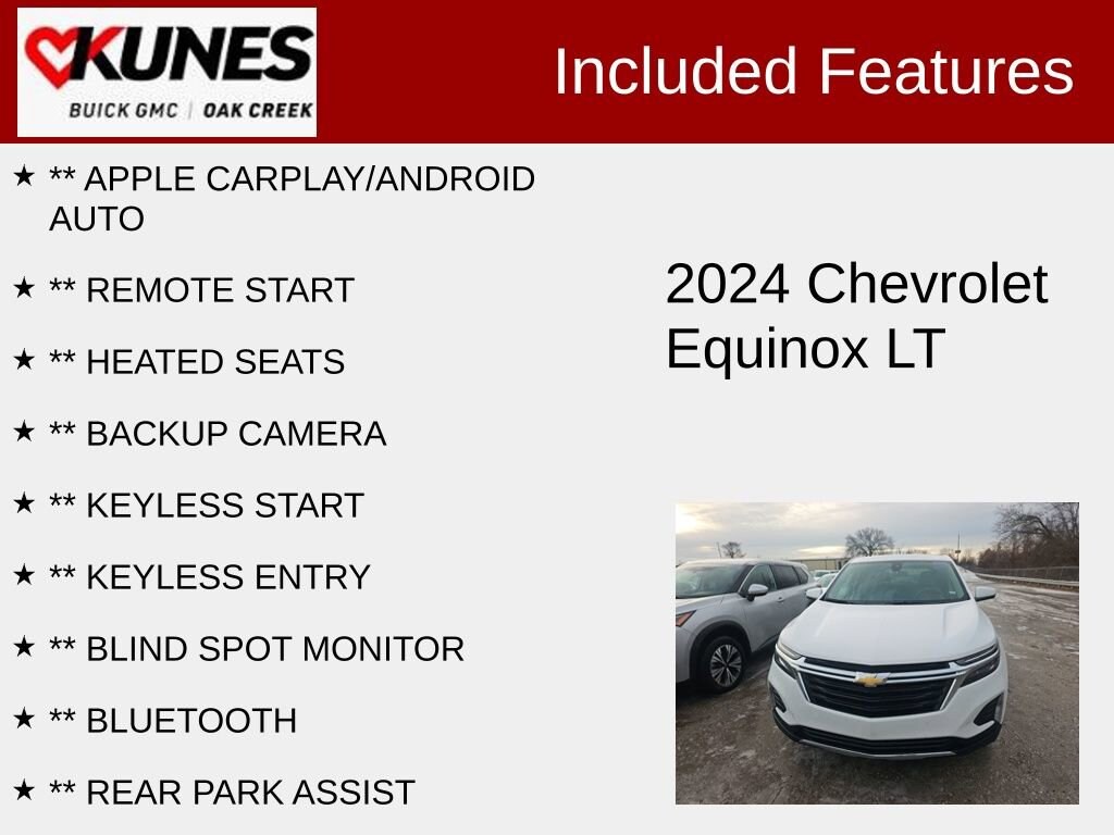 Used 2024 Chevrolet Equinox LT w/1LT SUV