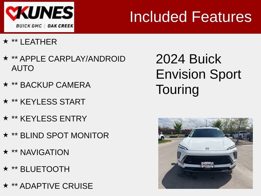 Used 2024 Buick Envision Sport Touring SUV