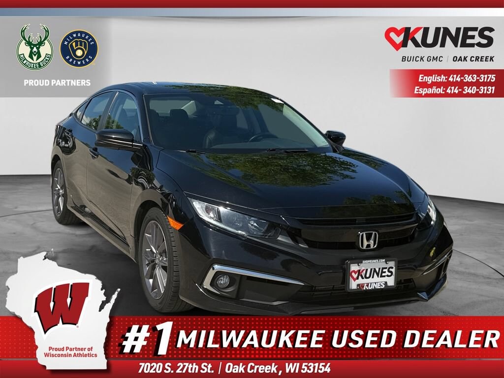 Used 2020 Honda Civic EX-L Sedan
