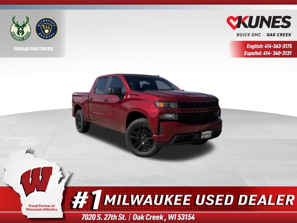 Used 2022 Chevrolet Silverado 1500 LTD Custom Truck Crew Cab