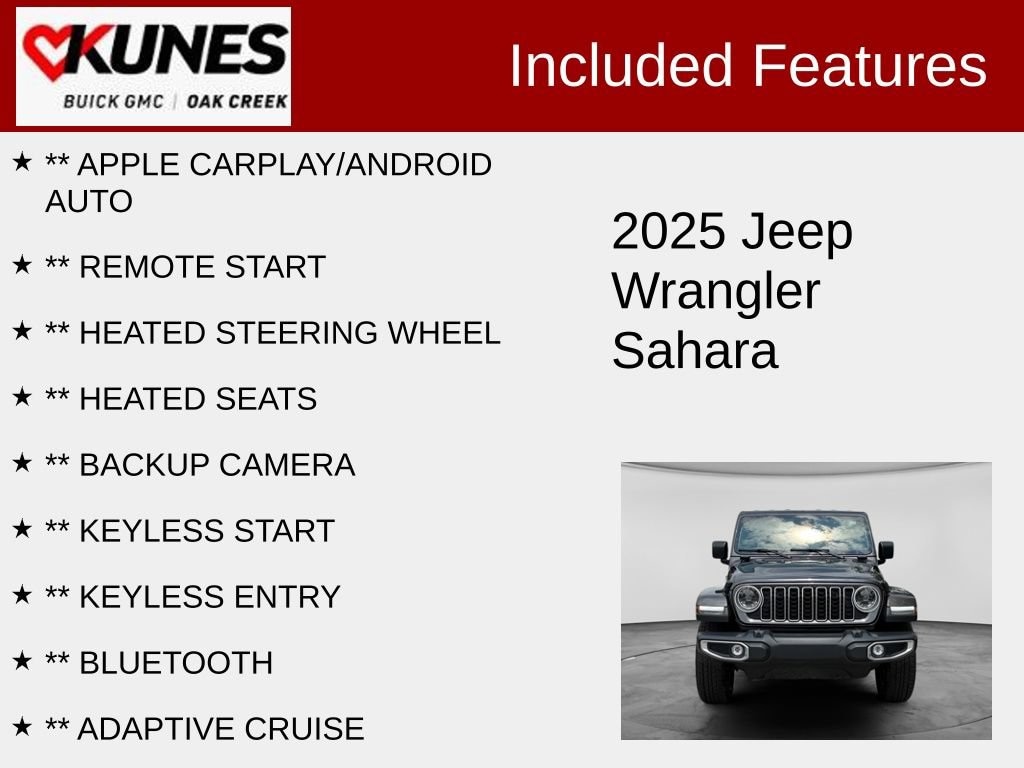 Used 2025 Jeep Wrangler Sahara SUV