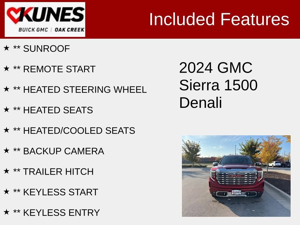 Used 2024 GMC Sierra 1500 Denali Truck Crew Cab