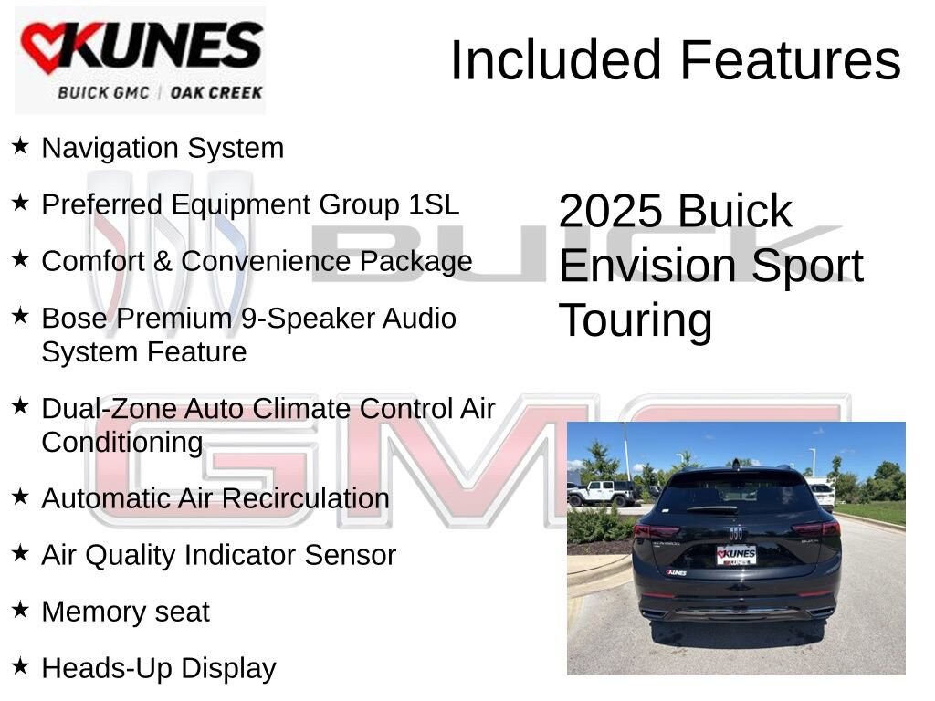 New 2025 Buick Envision Sport Touring SUV