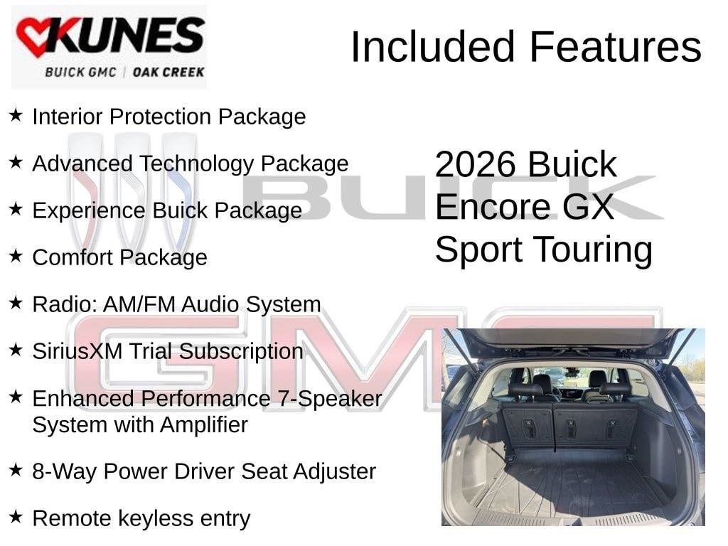 New 2026 Buick Encore GX Sport Touring SUV