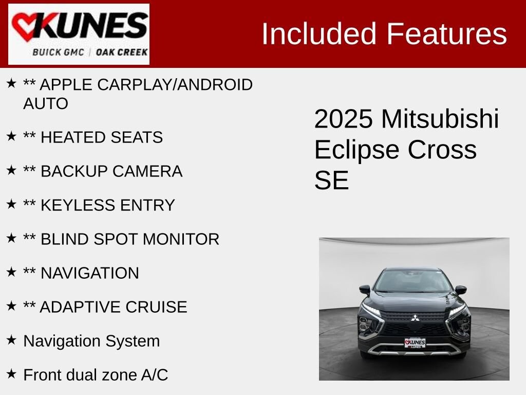 Used 2025 Mitsubishi Eclipse Cross SE SUV