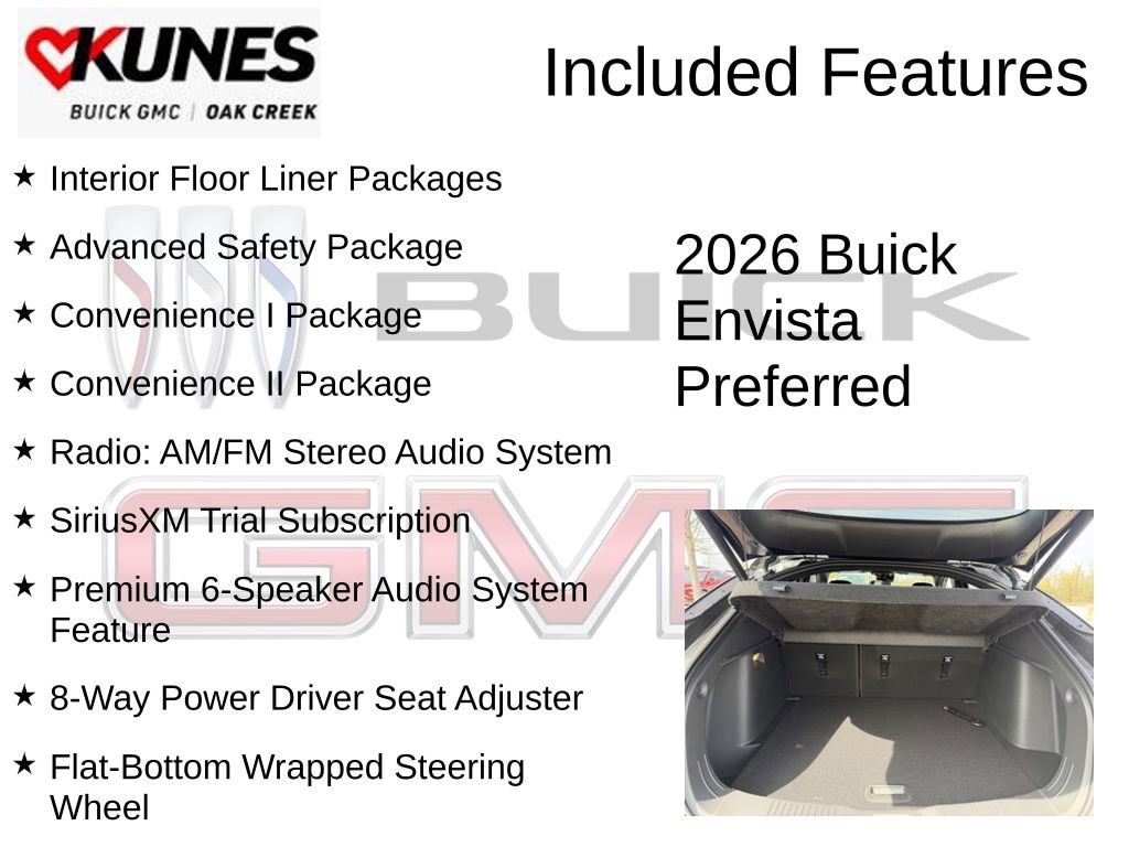 New 2026 Buick Envista Preferred SUV