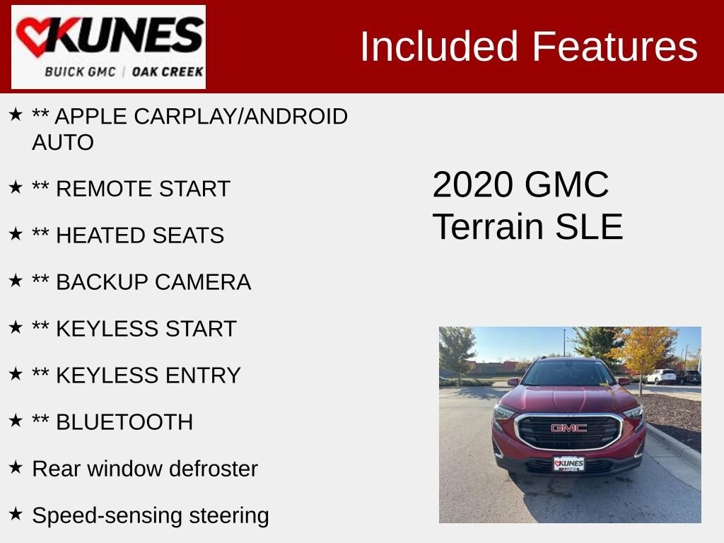 Used 2020 GMC Terrain SLE SUV