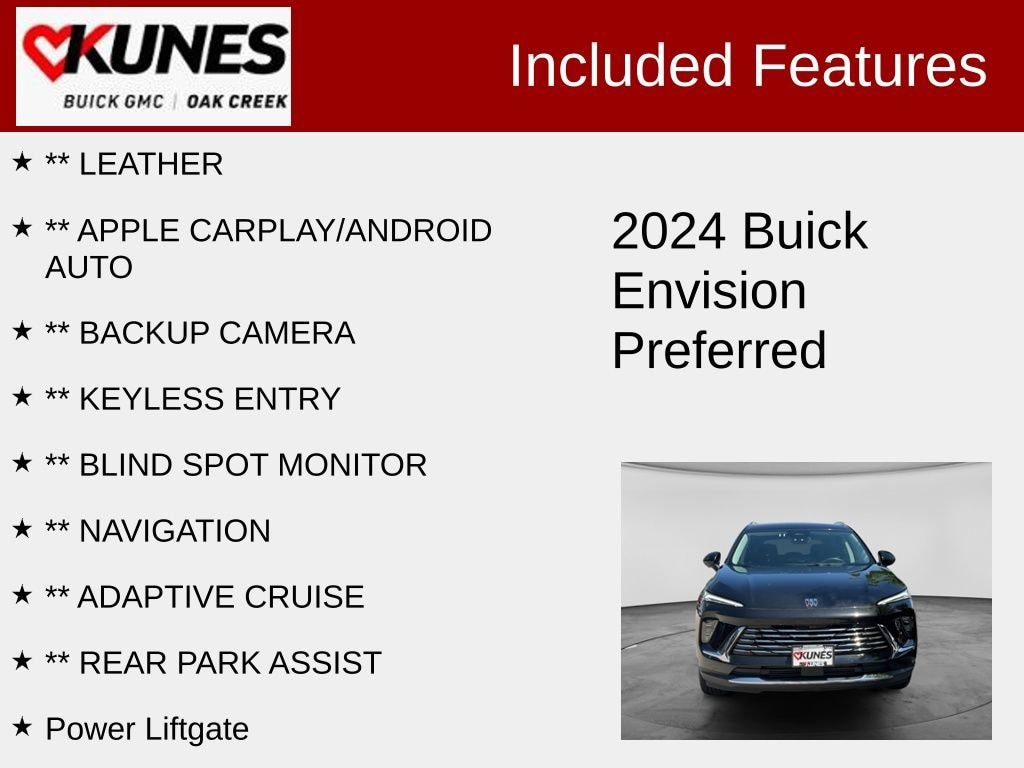 Used 2024 Buick Envision Preferred SUV