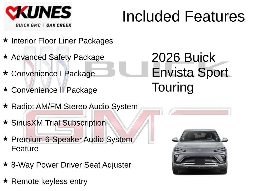 New 2026 Buick Envista Sport Touring SUV