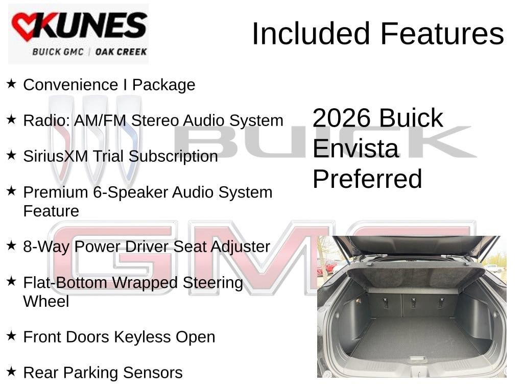 New 2026 Buick Envista Preferred SUV