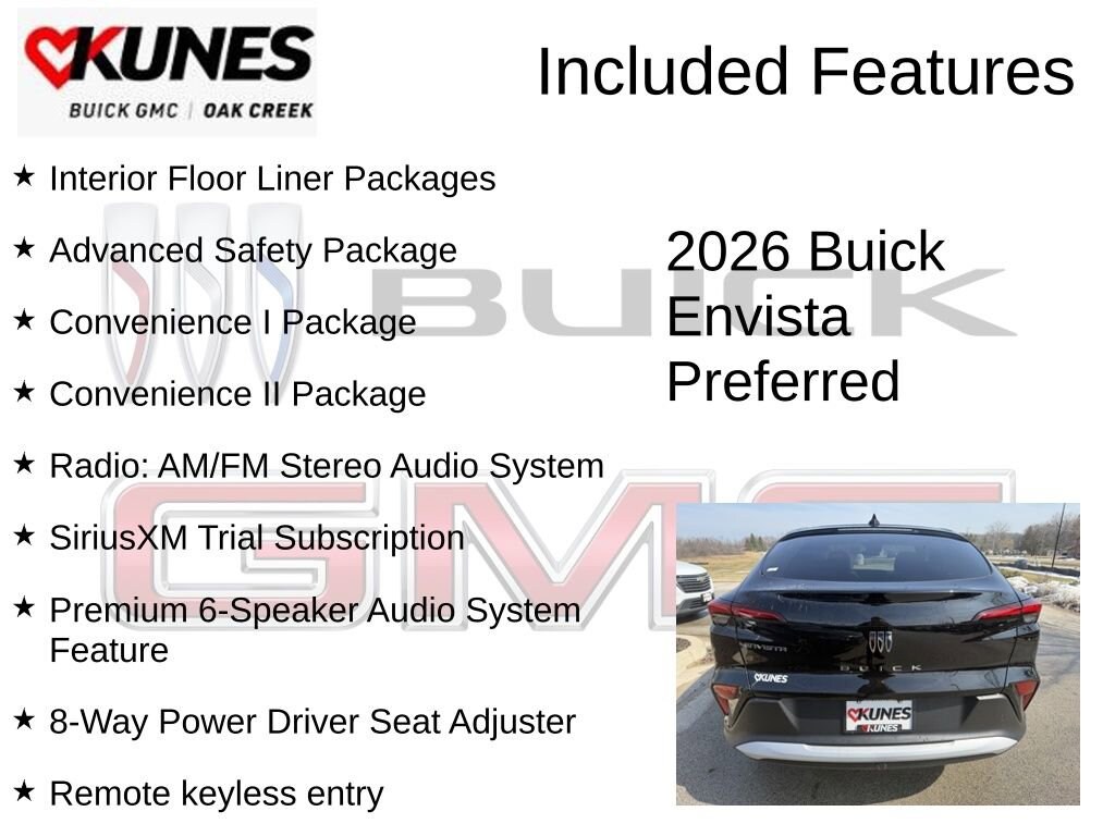 New 2026 Buick Envista Preferred SUV