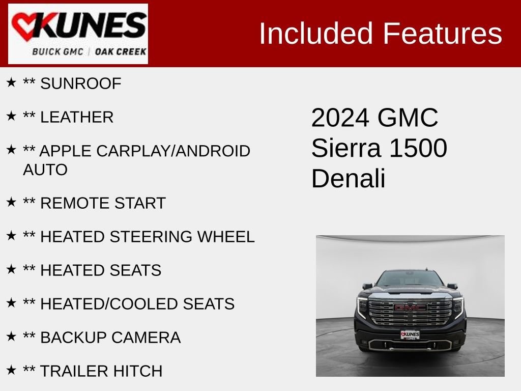 Used 2024 GMC Sierra 1500 Denali Truck Crew Cab