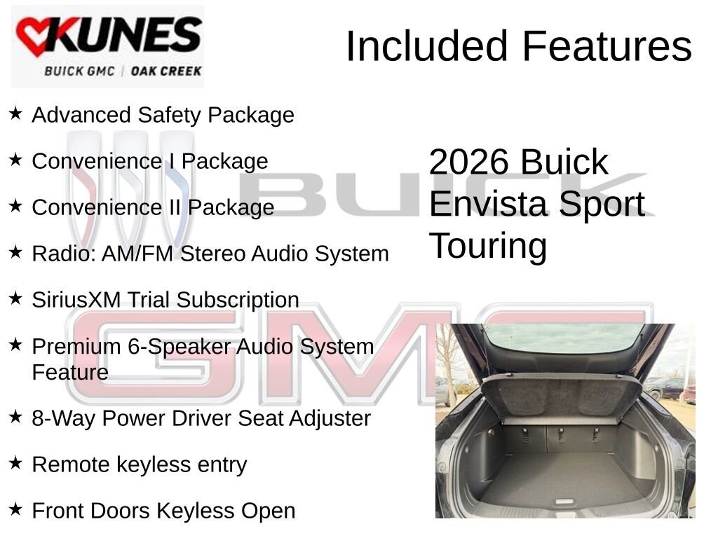 New 2026 Buick Envista Sport Touring SUV
