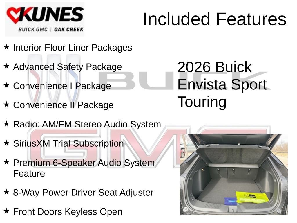 New 2026 Buick Envista Sport Touring SUV