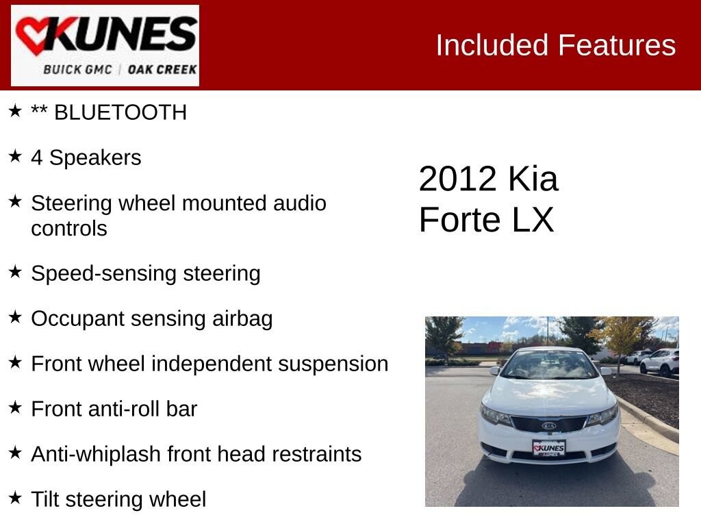 Used 2012 Kia Forte LX Sedan