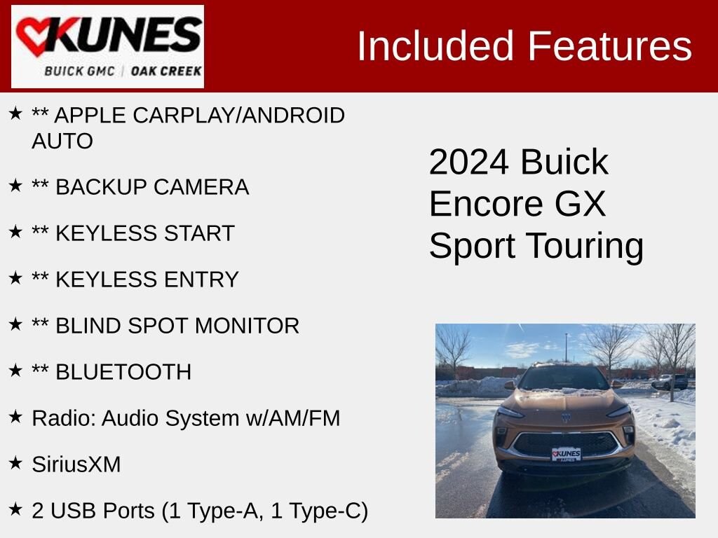 Used 2024 Buick Encore GX Sport Touring SUV