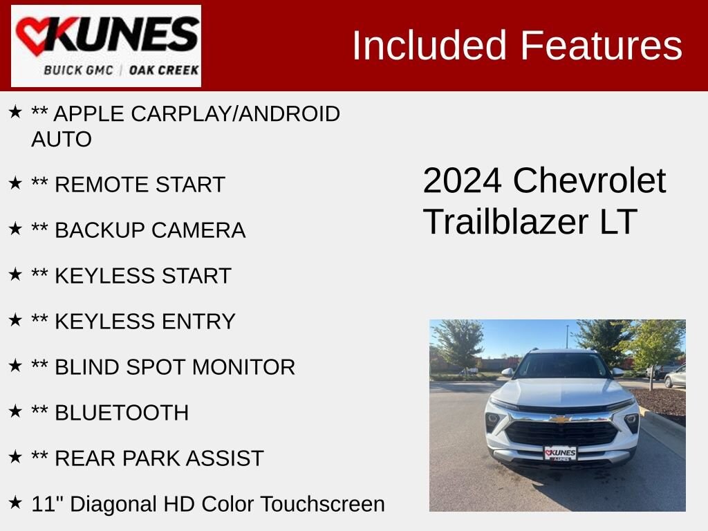Used 2024 Chevrolet Trailblazer LT SUV