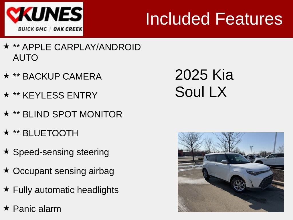 Used 2025 Kia Soul LX Hatchback