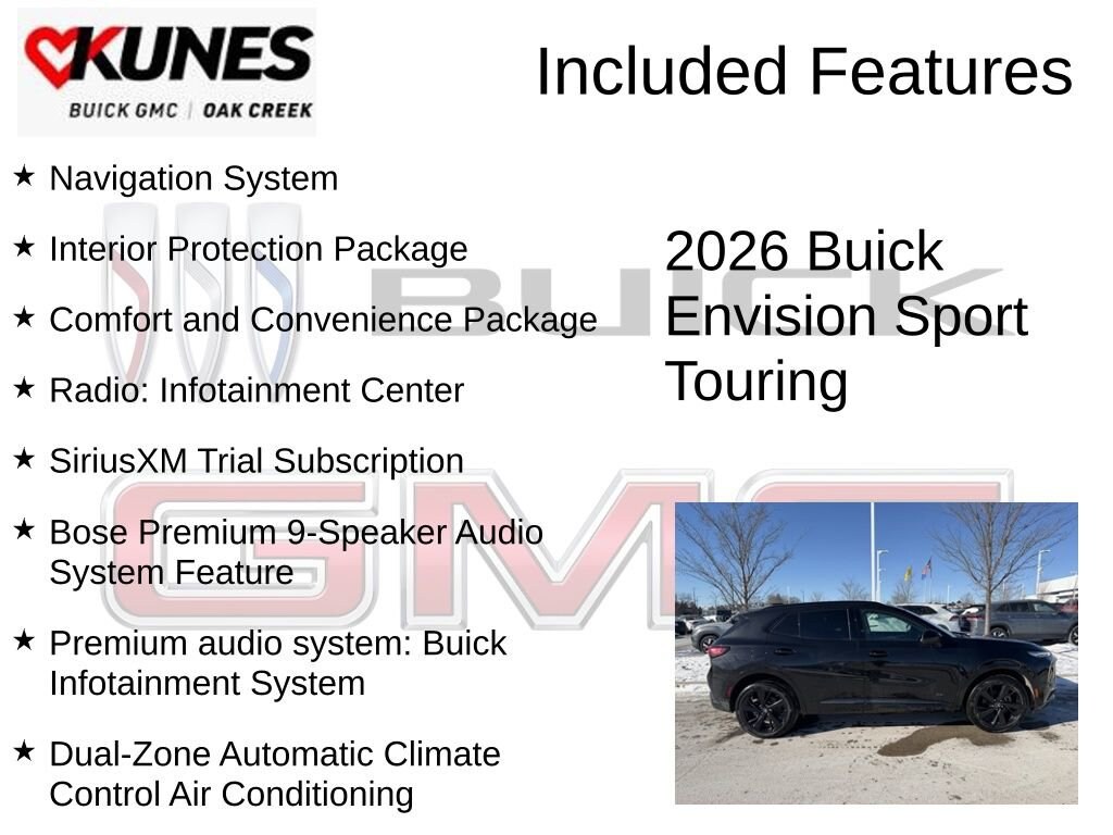 New 2026 Buick Envision Sport Touring SUV