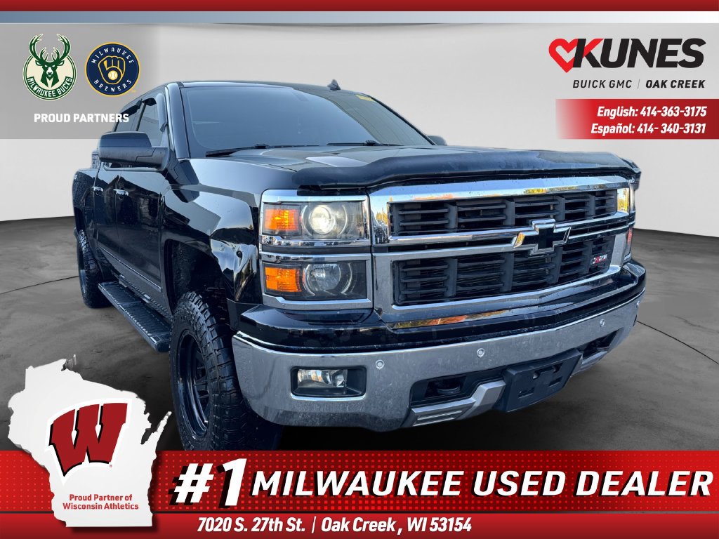 Used 2014 Chevrolet Silverado 1500 LTZ with VIN 3GCUKSEC4EG343181 for sale in Oak Creek, WI