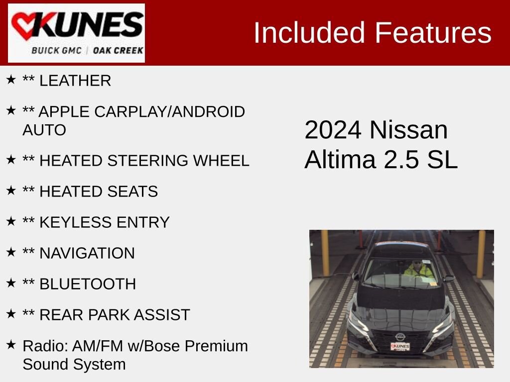 Used 2024 Nissan Altima 2.5 SL Sedan