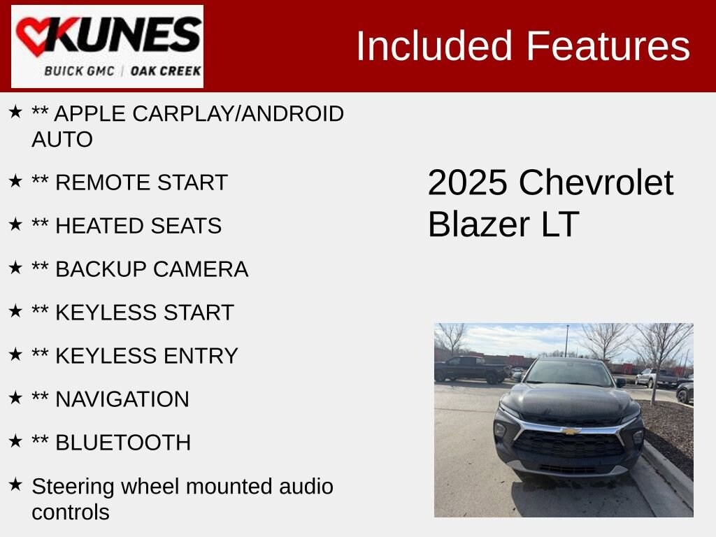 Used 2025 Chevrolet Blazer LT w/2LT SUV
