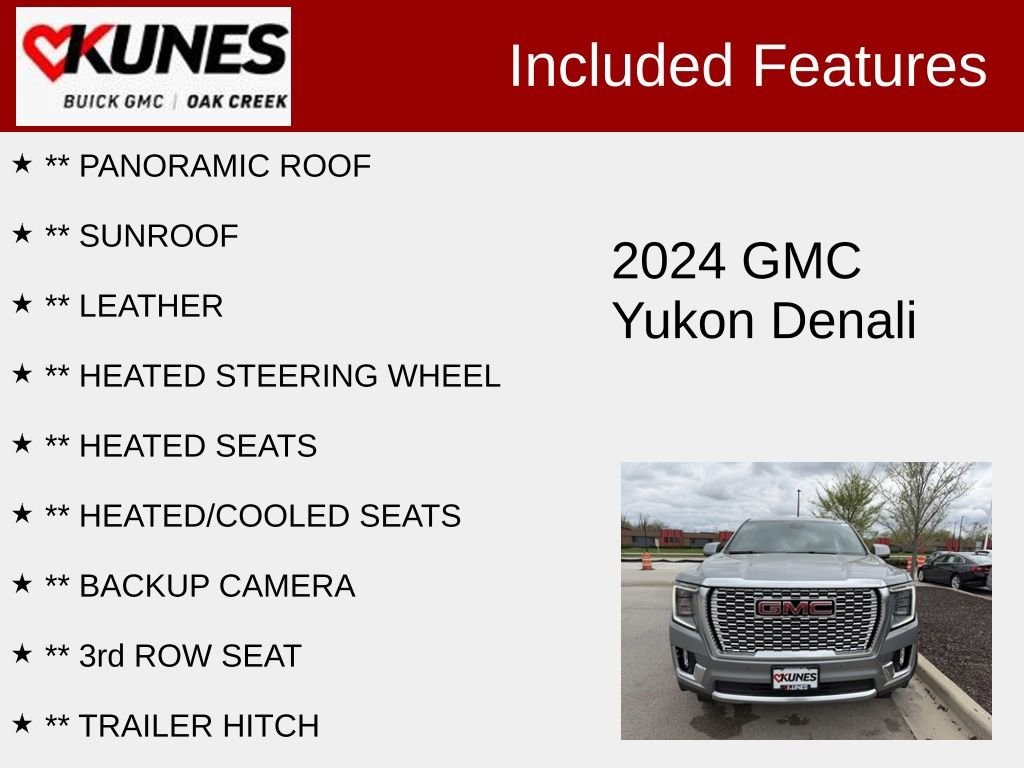 Used 2024 GMC Yukon Denali SUV