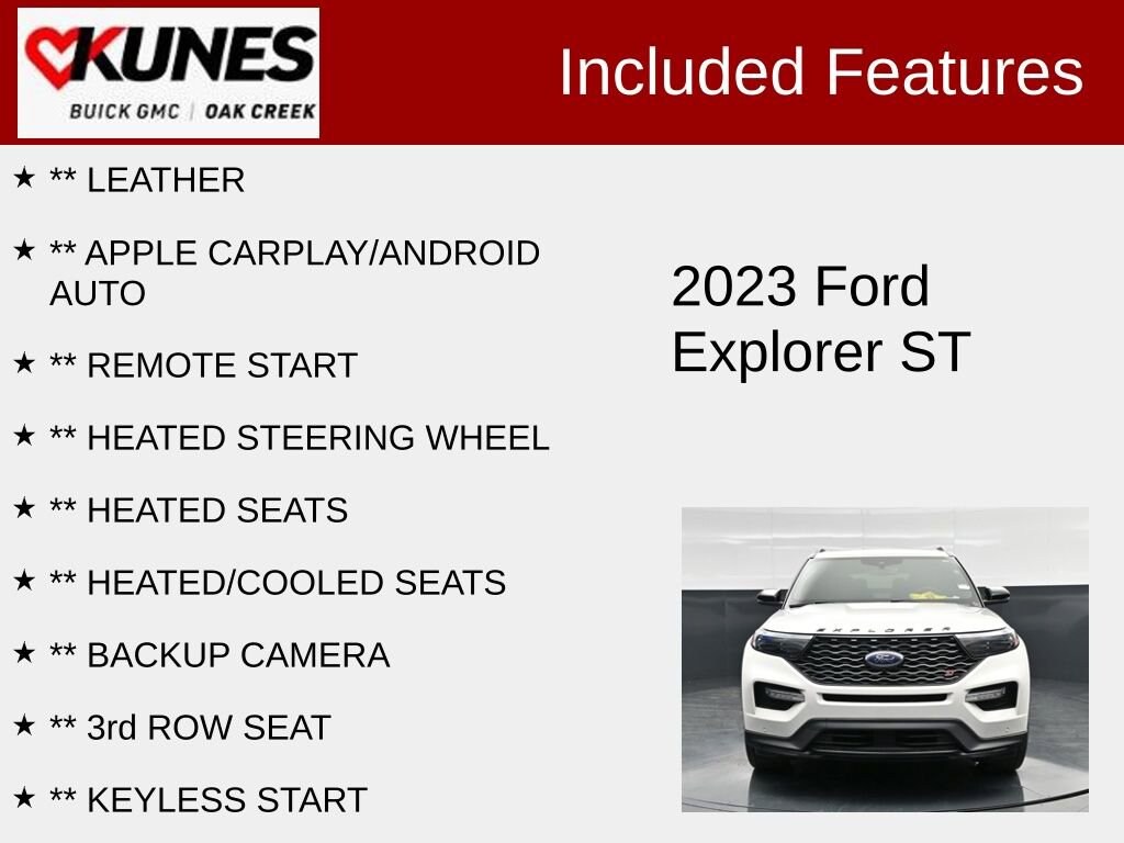Used 2023 Ford Explorer ST SUV
