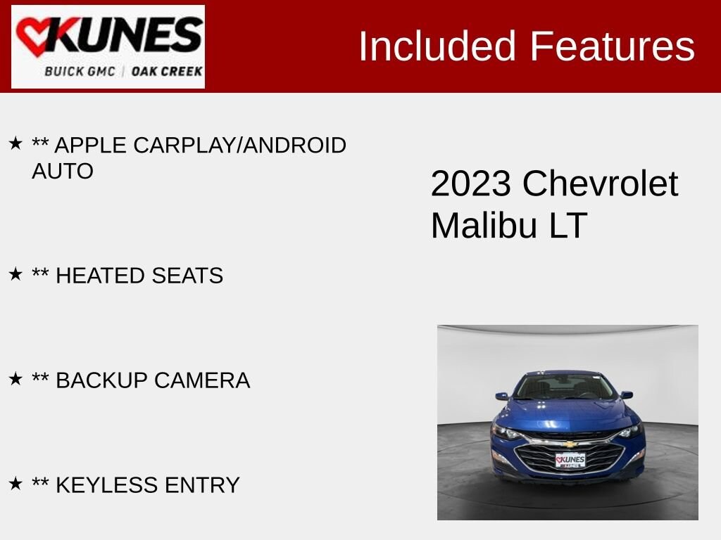 Used 2023 Chevrolet Malibu 1LT Sedan