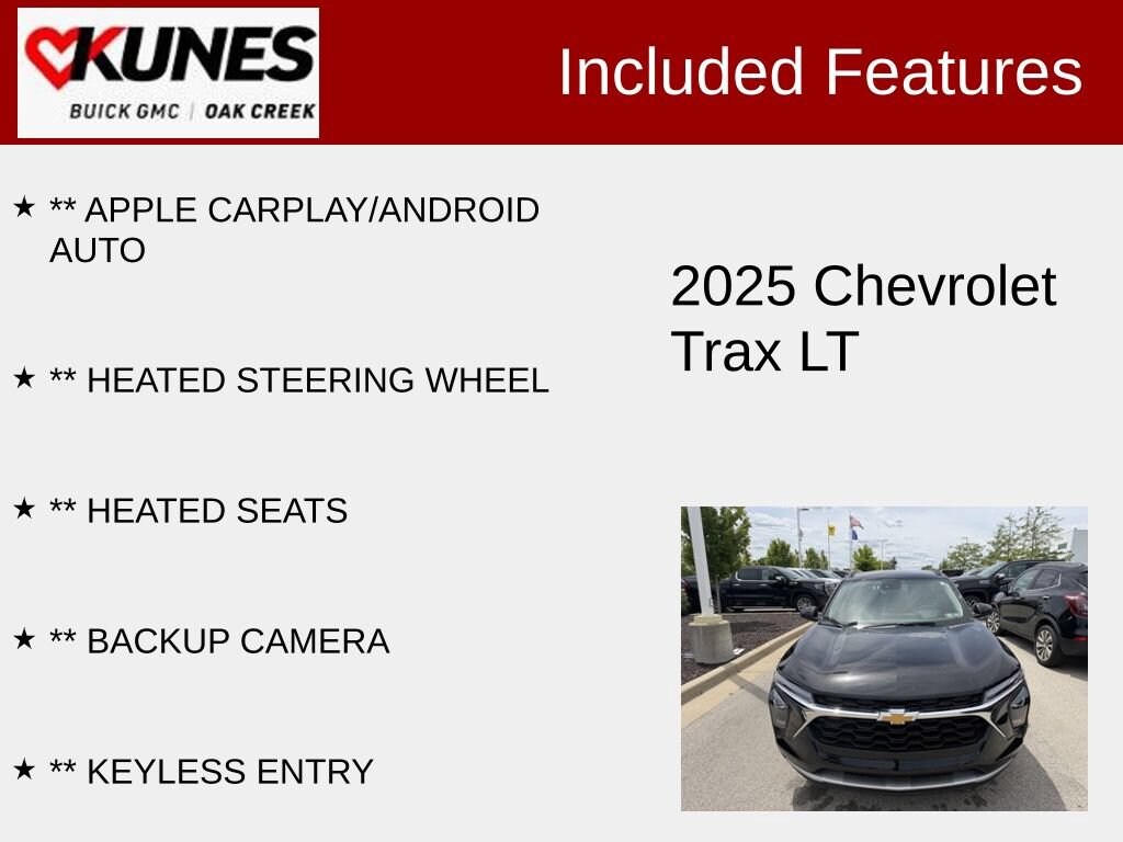 Used 2025 Chevrolet Trax LT SUV