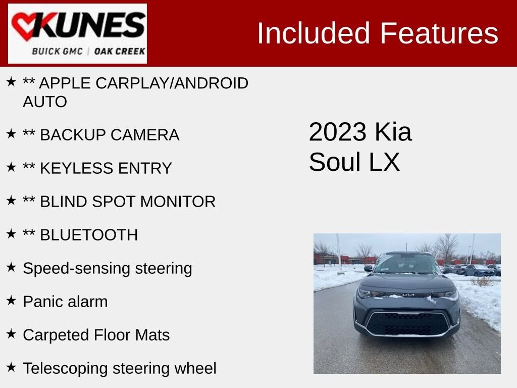 Used 2023 Kia Soul LX Hatchback