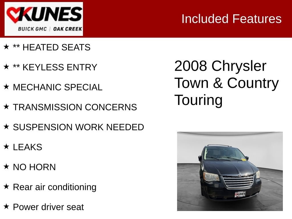 Used 2008 Chrysler Town & Country Touring Van