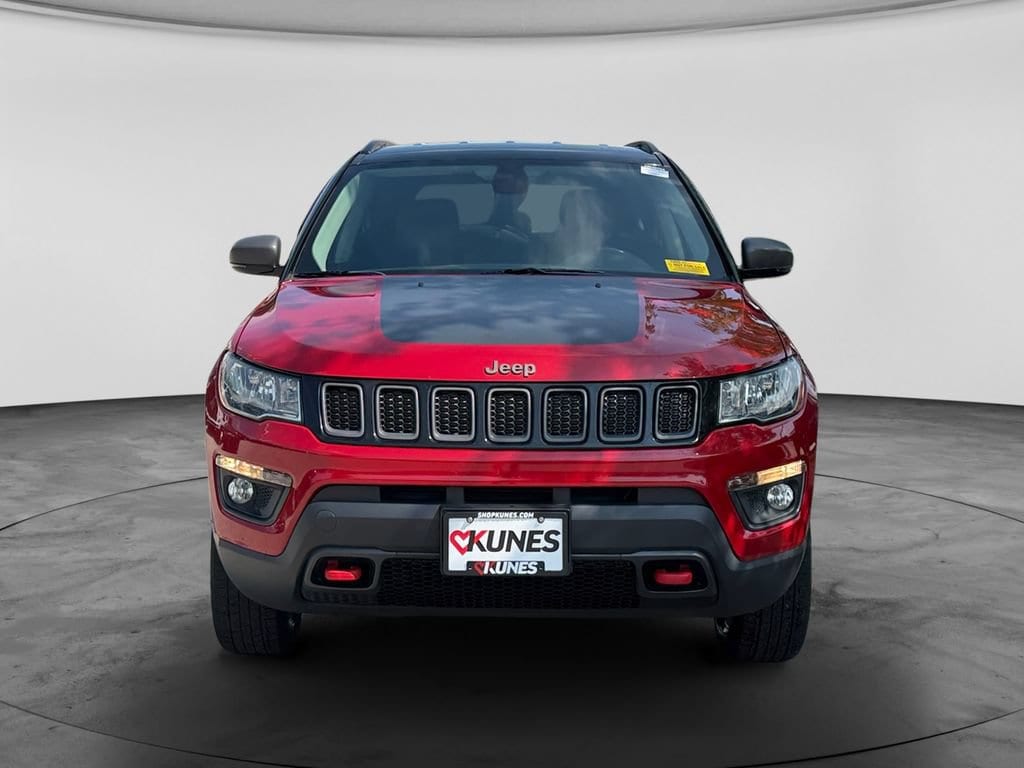 Used 2020 Jeep Compass Trailhawk with VIN 3C4NJDDB9LT214353 for sale in Oak Creek, WI