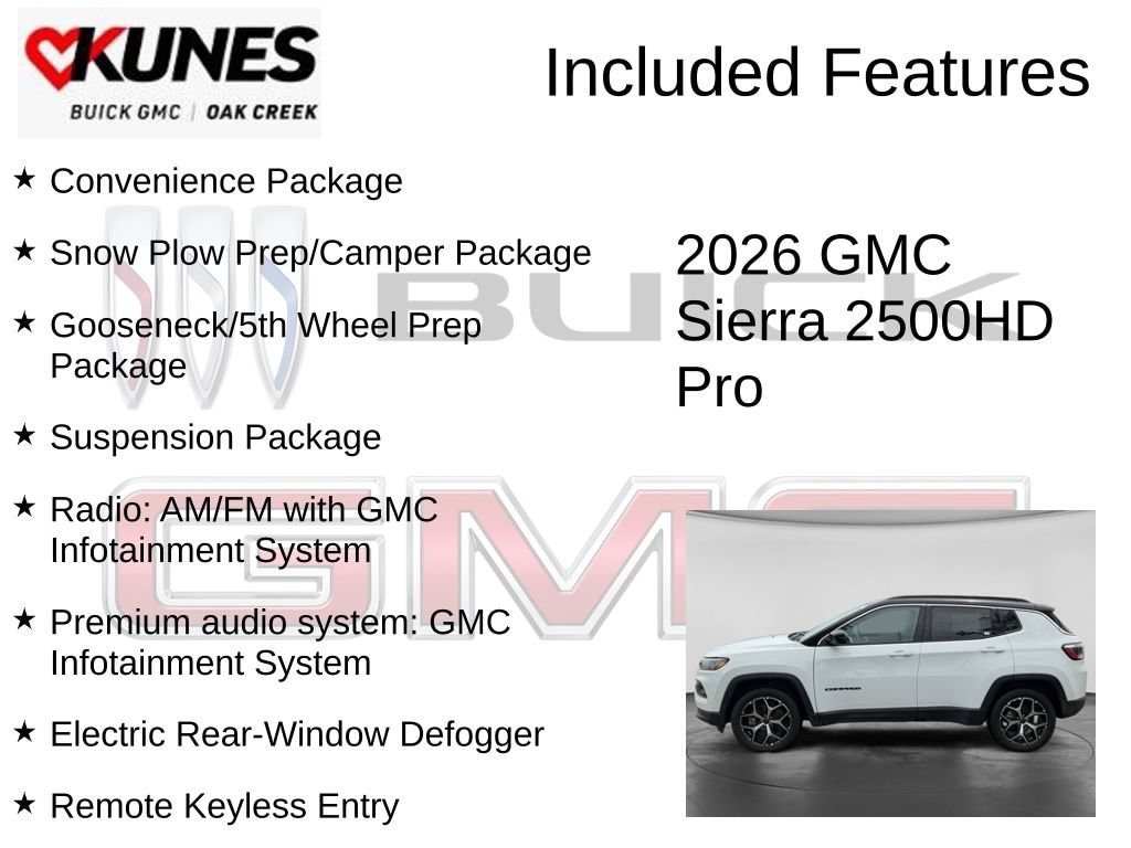 2026 GMC Sierra 2500HD Pro - Photo 2