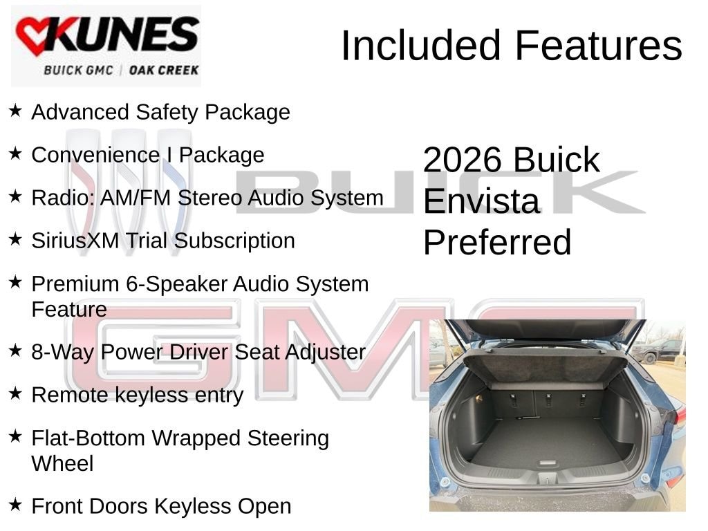 New 2026 Buick Envista Preferred SUV