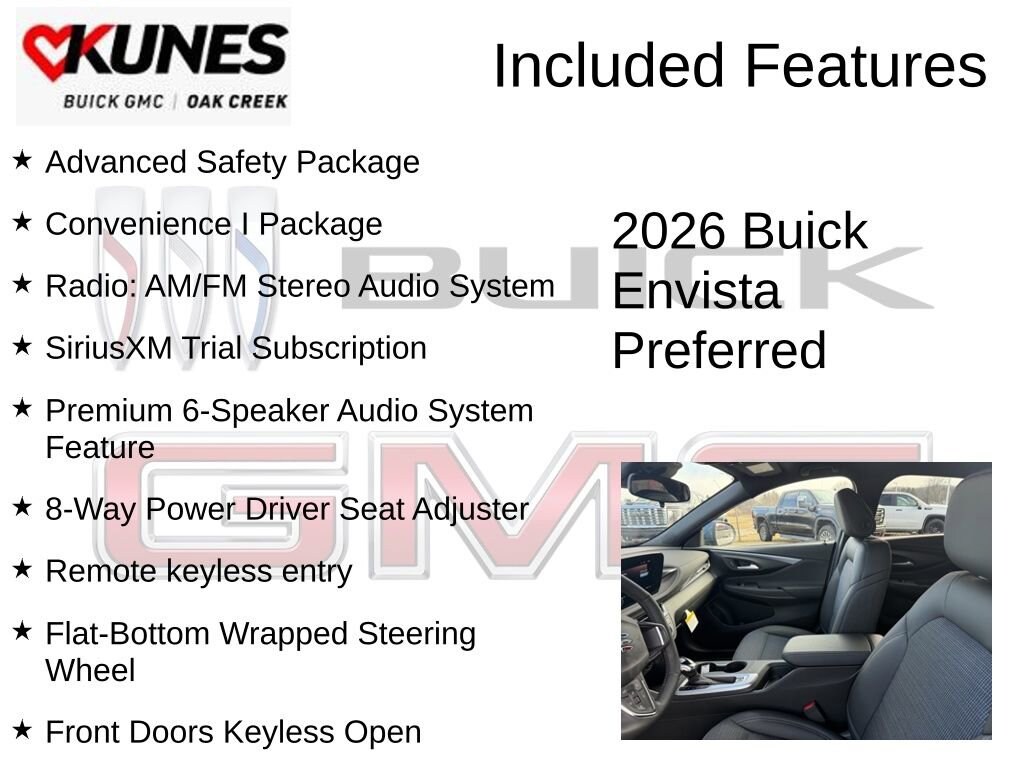 New 2026 Buick Envista Preferred SUV